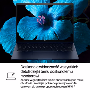 HP EliteBook X Flip G1i Next Gen AI PC Copilot+ PC Intel Core Ultra 7 258V 2-in-1 Nešiojamas kompiuteris 35.6 cm (14") 2.5K Jutiklinis ekranas 32 GB LPDDR5x SDRAM 512 GB SSD Wi-Fi 7 (802.11be) Windows 11 Pro Blue