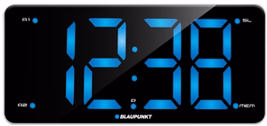 Blaupunkt CR15WH žadintuvas Skaitmeninis žadintuvas Juoda, Balta