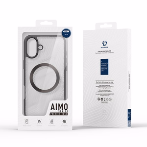 Чехол DUX DUCIS AIMO MAG совместимый с MagSafe для iPhone 16 - чёрный