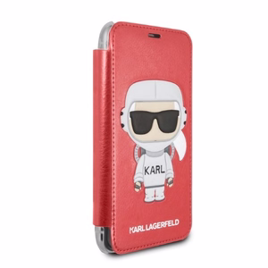 Karl Lagerfeld Karl Space Cosmonaut Dėklas telefonui iPhone X/XS - raudonas