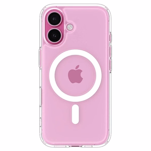 Spigen Ultra Hybrid "T" Magnetinis iPhone 16 dėklas - Baltas