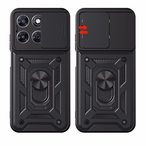 Tech-Protect CamShield Pro dėklas skirtas Motorola Moto G57 Power / G67 Power - juodas