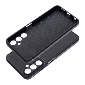 Чехол для Samsung A05 Carbon Premium чёрный