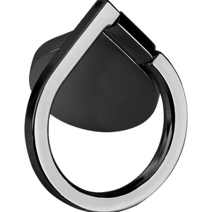 Universal ring phone holder, black