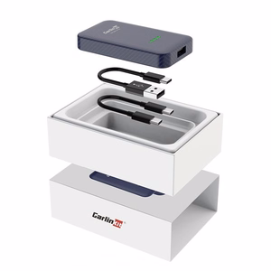 Carlinkit CP2A wireless adapter Apple Carplay/Android Auto (blue)
