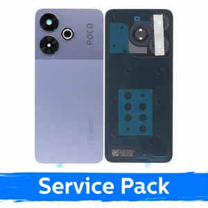 Xiaomi Poco M6 4G galinis dangtelis, violetinis (gamintojo serviso pakuotė)