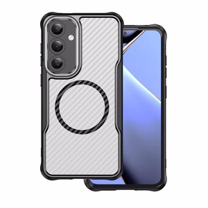 Defender Carbon Mag dėklas for Samsung Galaxy S26 Plus juodas