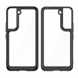Outer Space Case чехол для Samsung Galaxy S22 + (S22 Plus) жёсткая крышка с гелевой рамкой прозрачный