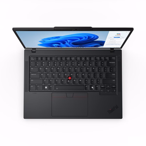 Lenovo ThinkPad T14 Gen 5 (AMD) AMD Ryzen™ 7 PRO 8840U Knyginis kompiuteris 35,6 cm (14") Lietimui jautrus ekranas WUXGA 32 GB DDR5-SDRAM 512 GB SSD Wi-Fi 6E (802.11ax) Windows 11 Pro Anglų Juoda Naujas / Repack