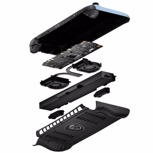 Портативная игровая консоль MSI Claw 8 AI+ A2VM-254PL, 20,3 см (8"), 1 ТБ, сенсорный экран, Wi-Fi, специальная версия ледниково-голубого цвета