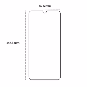 Grūdintas stiklas 2,5D Huawei P Smart 2019 / P Smart Plus 2019 / P Smart 2020 / Honor 10 Lite