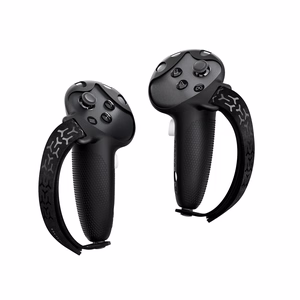 "BoboVR G3" valdiklio laikikliai "Meta Quest 3" ir "3S" - juodi