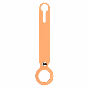 Silicone loop for Airtag orange