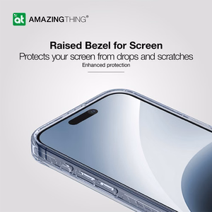 Amazing Thing Titan Pro laikiklio dėklas 10FT IP156.7PTHBU Iphone 15 Pro Max tamsiai mėlyna su stovu