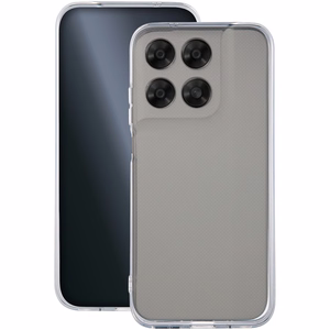 Тонкий чехол 2 мм для Motorola Moto G67 5G / G77 5G — прозрачный