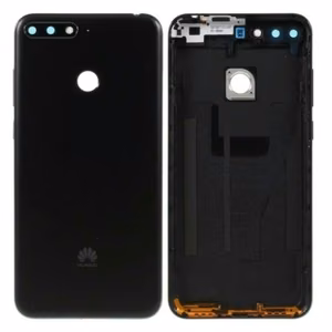 Galinis dangtelis Huawei Y6 Prime 2018 juodas originalus (naudotas Grade B)