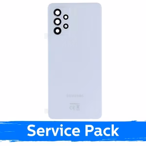 Задняя крышка для Samsung A725 A72 / Awesome White / (Service Pack)
