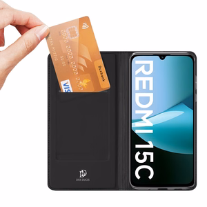 Dėklas Dux Ducis Skin Pro Xiaomi Redmi 15C 4G/5G/Poco C85 4G/5G juodas
