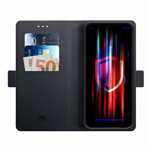 3mk Dėklas telefonui su atvartu Samsung Galaxy A15 5G - Juodas