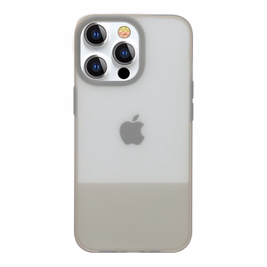 Kingxbar Plain Series dėklas telefonui iPhone 13 Pro silikoninis dėklas pilkas