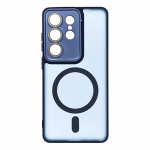 Чехол для Samsung S26 ULTRA Variete Mag Cover совместимый с MagSafe тёмно-синий
