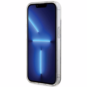Guess IML 4G magnetinis dėklas telefonui iPhone 15 - rudas