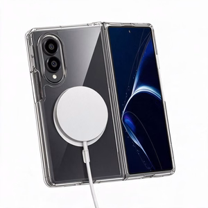 Tech-Protect FlexAir Hybrid MagSafe dėklas Samsung Galaxy Z Fold 8, skaidrus