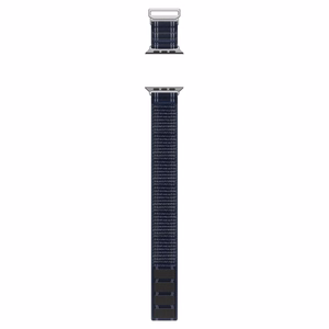 SPIGEN WBF0 dirželis APPLE WATCH 8 / 9 / 10 / 11 / SE / ULTRA (44 / 45 / 46 / 49 MM) tamsiai mėlynas