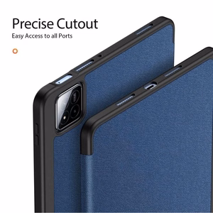 Dėklas Dux Ducis Domo Xiaomi Pad 8/7/7 Pro tamsiai mėlynas