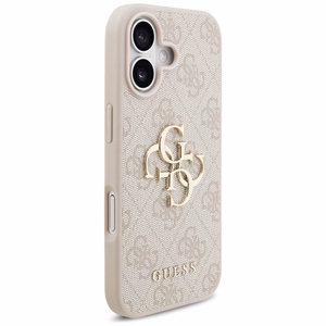 Guess 4G Big Logo Чехол для iPhone 17 - розовый