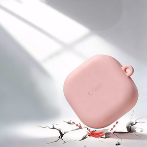 Tech-Protect Silikoninis Hook Dėklas for Samsung Galaxy Buds 4 / 4 Pro - juodas