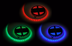 Rebel waterproof RGB LED strip, 5 m, 300 x 5050 SMD, 12 V