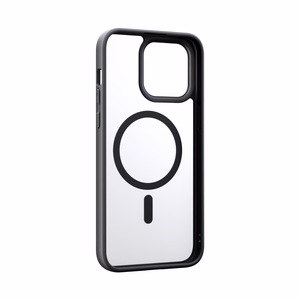 Чехол Etteri Matt Mag для iPhone 15 Pro 6,1" чёрный