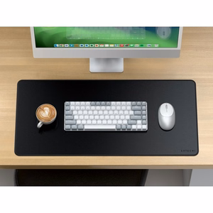 SATECHI vegan leather desk pad ST-LPDMK juodas