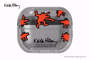 FPR630SBARW Samsung Buds3 Keith Haring Slickback skaidrus dėklas