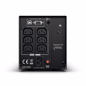 CyberPower PR750ELCD nepertraukiamo maitinimo resursai (UPS) „Line-Interactive“ 0,75 kVA 675 W 6 AC išvestis(ys / čių)