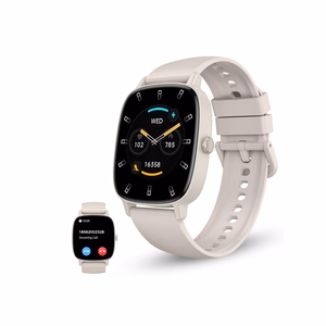 Ksix Smartwatch PULSE išmanusis laikrodis, smėlio, 1.83" TFT, IP68