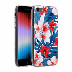 Crong Flower Pattern 03 dėklas, skirtas iPhone SE (2020 / 2022) / 8 / 7