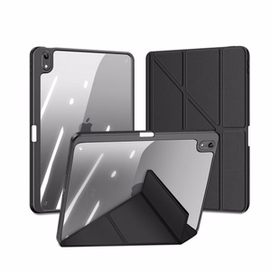 DUX DUCIS dėklas MAGI (m) su pieštuko laikymo vieta skirtas iPad Pro 13 (2024) - juodas (m)
