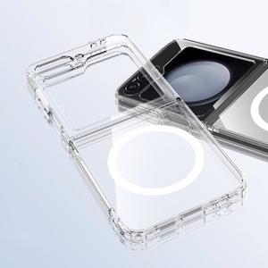 Tech-Protect FlexAir Hybrid MagSafe dėklas Samsung Galaxy Z Flip 6 / 7 FE - skaidrus