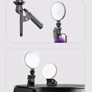 Blavec Selfie Ring лампа Aura Mini LED P-60 клипса (LPP60-KLB) черный