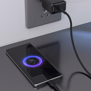 Dudao L9C 65W Кабель USB-C - USB-C 2м - чёрный