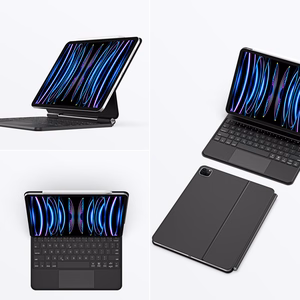 Dux Ducis "MK Series" Wireless Keyboard / Case for Apple iPad Air 11 (2024) / Air 11 (2025) / Air 4 / Air 5 / iPad Pro 11 (2018 / 2020 / 2021 / Black