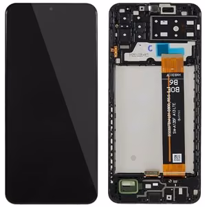LCD экран Samsung A135 A13 4G 2022 с тачскрином и рамкой чёрный Оригинал