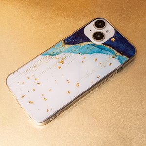 Gold Glam dėklas telefonui iPhone 13 Pro 6,1" ledkalnis
