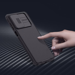 Nillkin CamShield Pro Case бронированный чехол с защитой камеры для Samsung Galaxy A73 чёрный