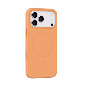 Dėklas X-Level Fluid Skin MagSafe Apple iPhone 17 Pro oranžinis