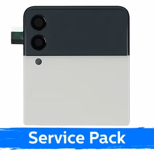 LCD ekranas Samsung F711 Z Flip3 (IŠORINIS) su rėmeliu / mėlynas / (Service Pack)