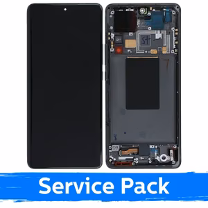 LCD Display Compatible With Xiaomi 12 Pro (12s Pro) With Frame / Gray / (Service Pack)
