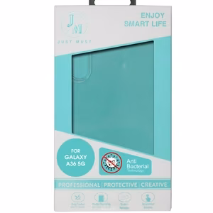 JM ANTI-BACTERIA TPU dėklas, skirtas Galaxy A36, skaidrus